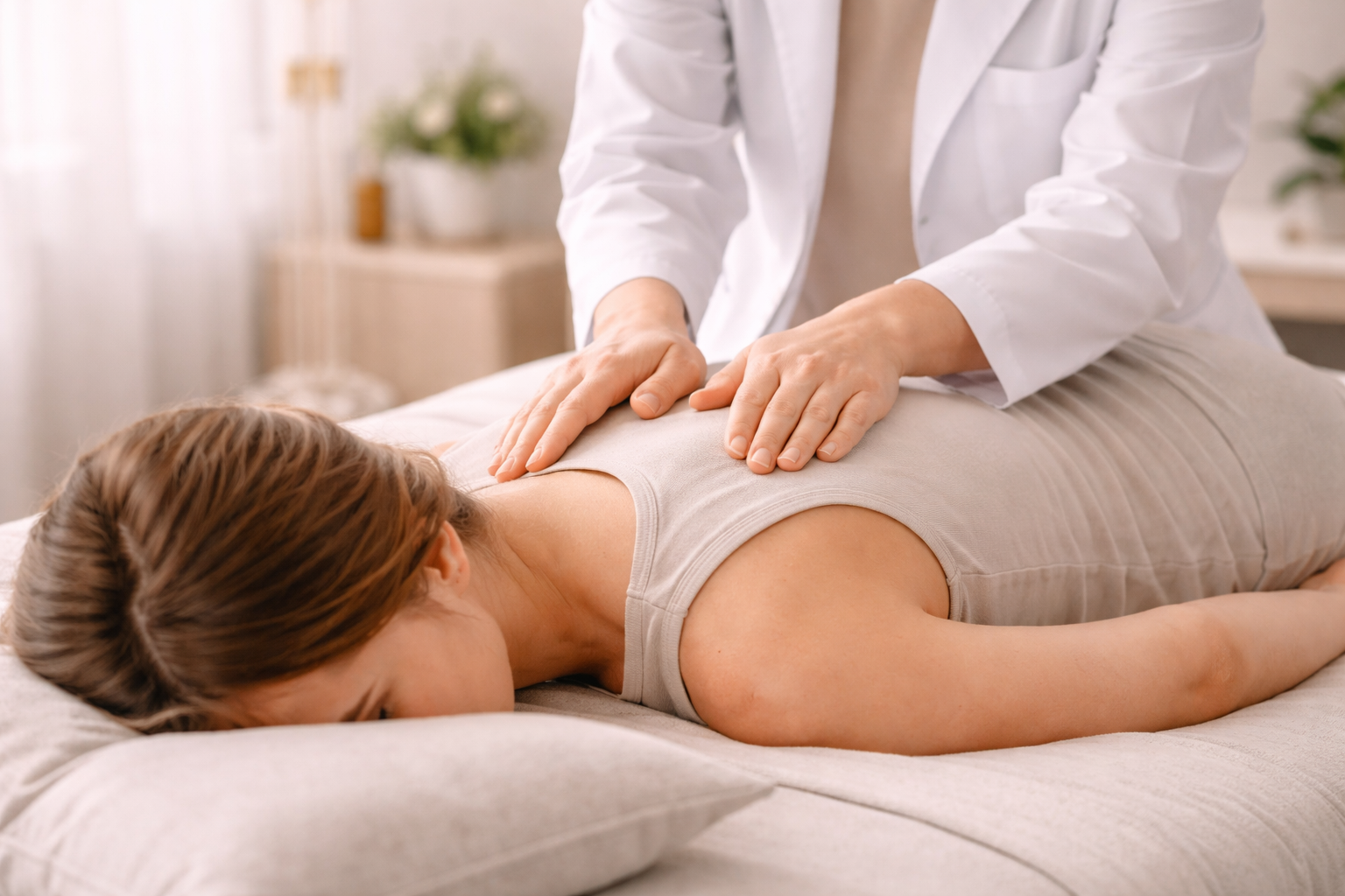 Osteopathic manual therapy treatment